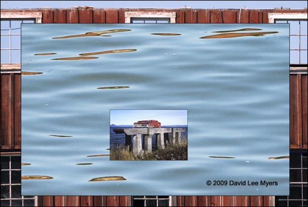 Big Red Net Shed, in the Columbia River at Astoria, Oregon.