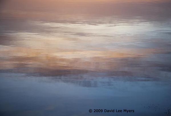 Sunsete reflected in the Nehalem River, Wheeler and Nehalem, Oregon.